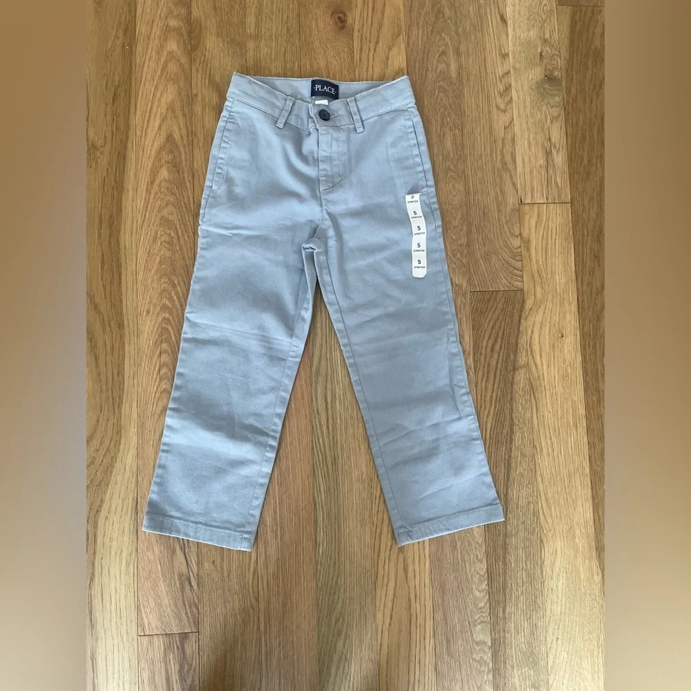 The Children's Place Boys Uniform Stretch Straight Chino Pants